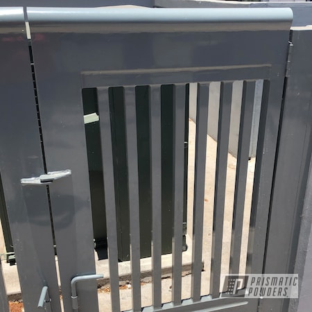 Powder Coating: Shopping Mall,Maui Blue PPB-5210,Mangate,Gates,The Lahaina Cannery Mall,Miscellaneous,Commercial,Entry,Lahaina,RAL 7043 Traffic Grey B,Slated