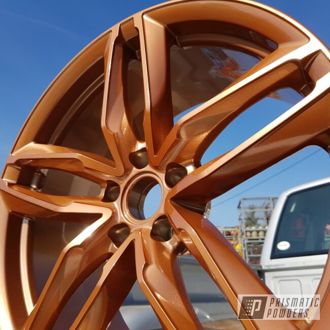  Powder Coated Rust Brown Custom 20 Inch Wheels