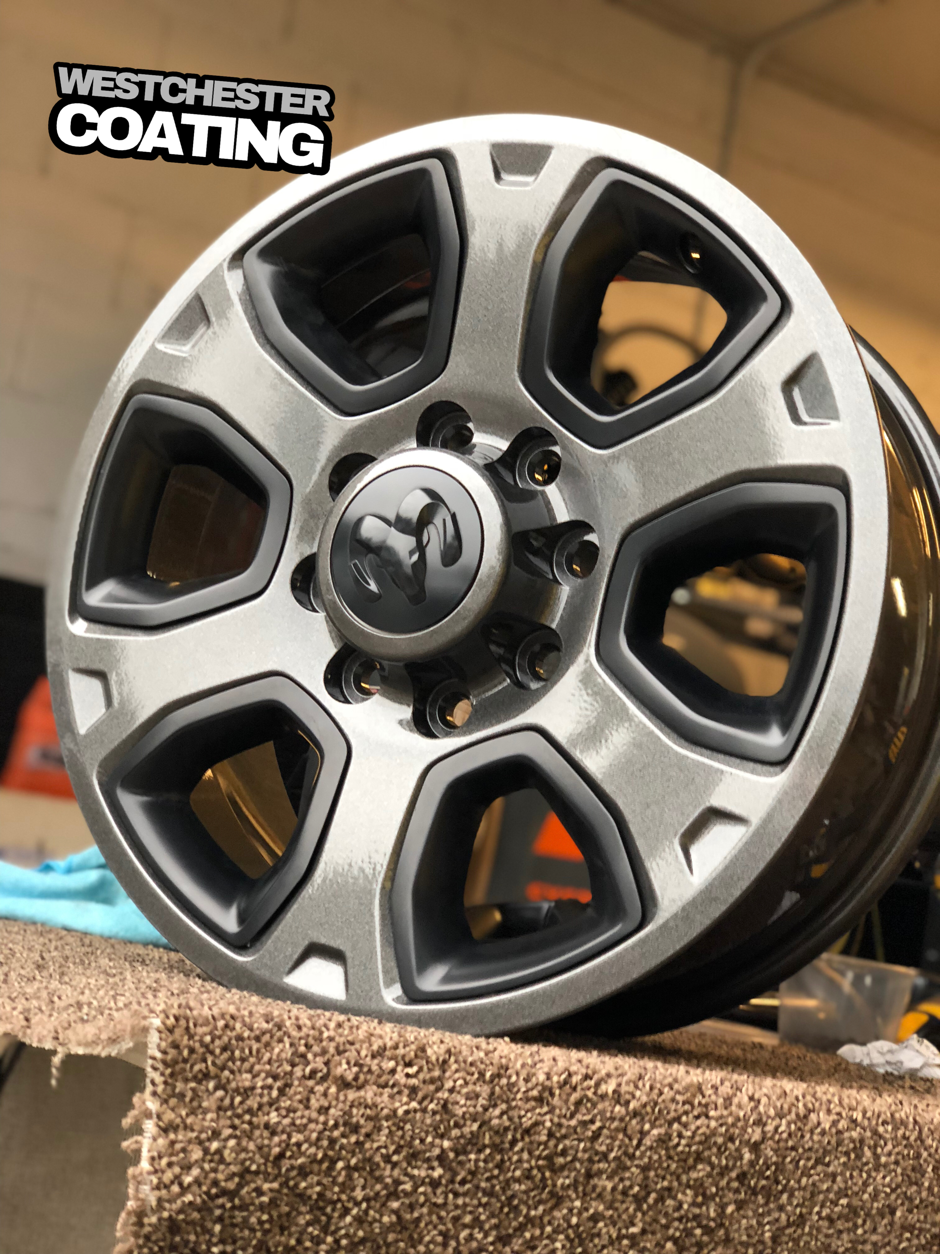 Dodge Ram 2500 Truck Wheels done in Clear Vision and Kingsport Grey ...