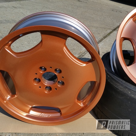 Powder Coating: 20" Aluminum Wheels,Penny Gold PPB-5129,20",Automotive,Wheels