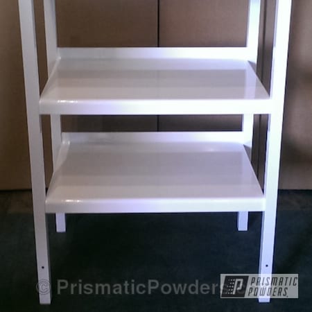 Powder Coating: Single Powder Application,Medical Cart,PROULX WHITE PSS-6492,Furniture