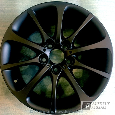 Powder Coating: Silk Satin Black HSS-1336,Z4 Rims,Custom Powder Coated Wheels,Automotive,Wheels