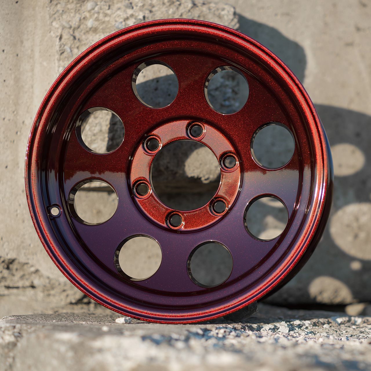Dragons Blood Powder Coated Wheels | Gallery Project | Prismatic Powders