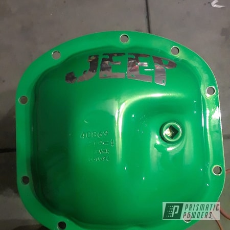 Powder Coating: Auto Parts,Differential Cover,Jeep,Automotive,Refurbished,Energy Green PSB-6669