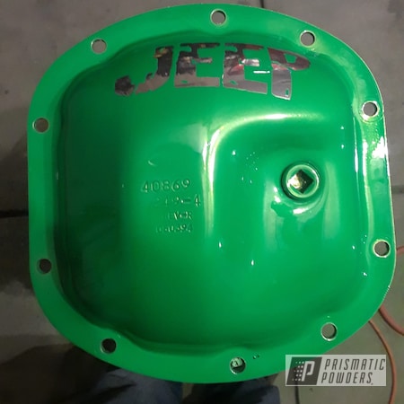 Powder Coating: Auto Parts,Differential Cover,Jeep,Automotive,Refurbished,Energy Green PSB-6669