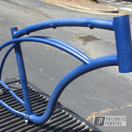 Powder Coating: Iced Blue Texture PTB-10081,Bicycles,Bike Frame