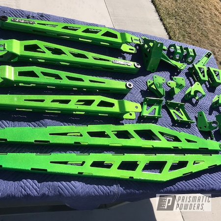 Powder Coating: Clear Vision PPS-2974,Illusion Green Ice PMB-7025,ford f250,Truck Suspension,Lift Kit,Ford,Suspension