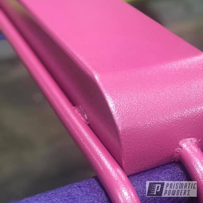 Powder Coated Pink Scooter Parts