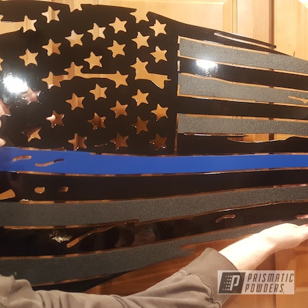 Powder Coating: Metal Art,Intense Blue PPB-4474,American Flag,Rancher Red PPB-6415,Miscellaneous,Flags