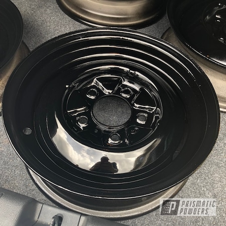 Powder Coating: Ink Black PSS-0106,10",1927,Ford,Model A,Ford Rims,Automotive,1927 Ford