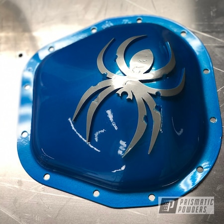 Powder Coating: Illusion,Differential Cover,Clear Vision PPS-2974,Illusion Lite Blue PMS-4621,Automotive,Lift Kit