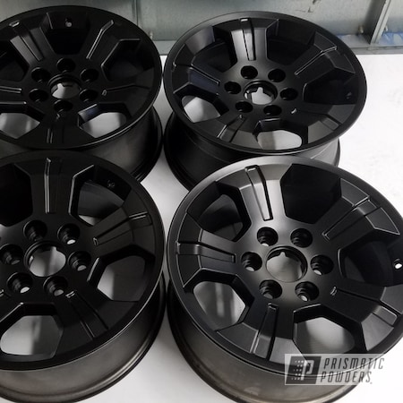 Powder Coating: Wheels,Automotive,Stone Black PSS-1168,Aluminium Wheels,20",20" Aluminum Wheels