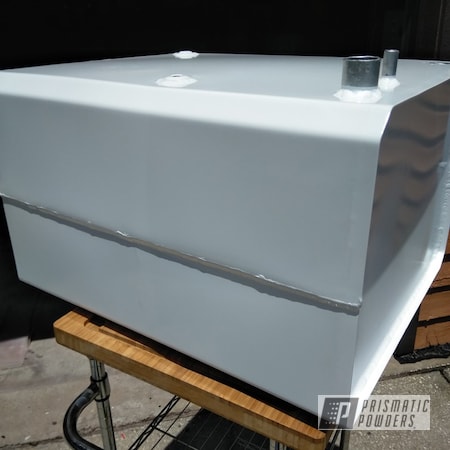 Powder Coating: Boat Parts,Gas Tank,Airboat,Polar White PSS-5053,Boat