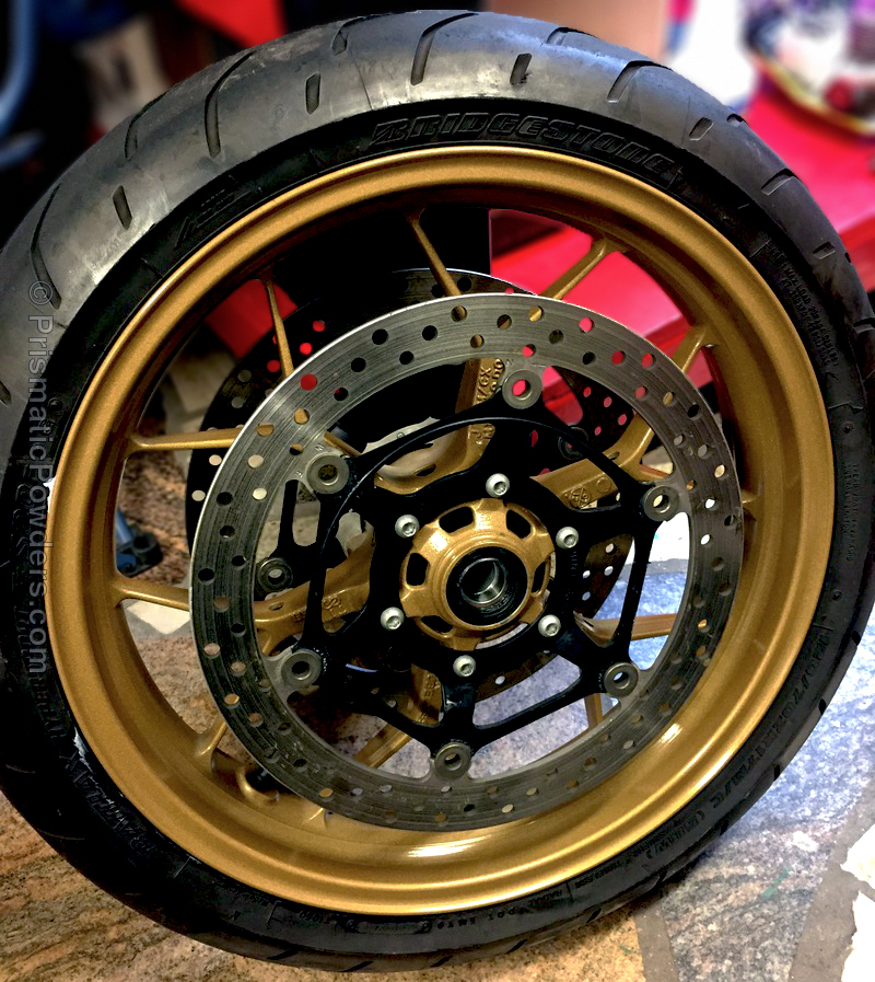 Prismatic Gold with Clear Vision Top Coat | Gallery Project | Prismatic ...