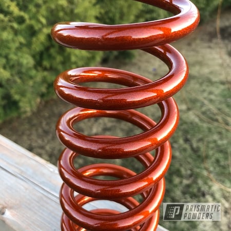 Powder Coating: Suspension,Illusion Rootbeer PMB-6924,Clear Vision PPS-2974,Coil Spring
