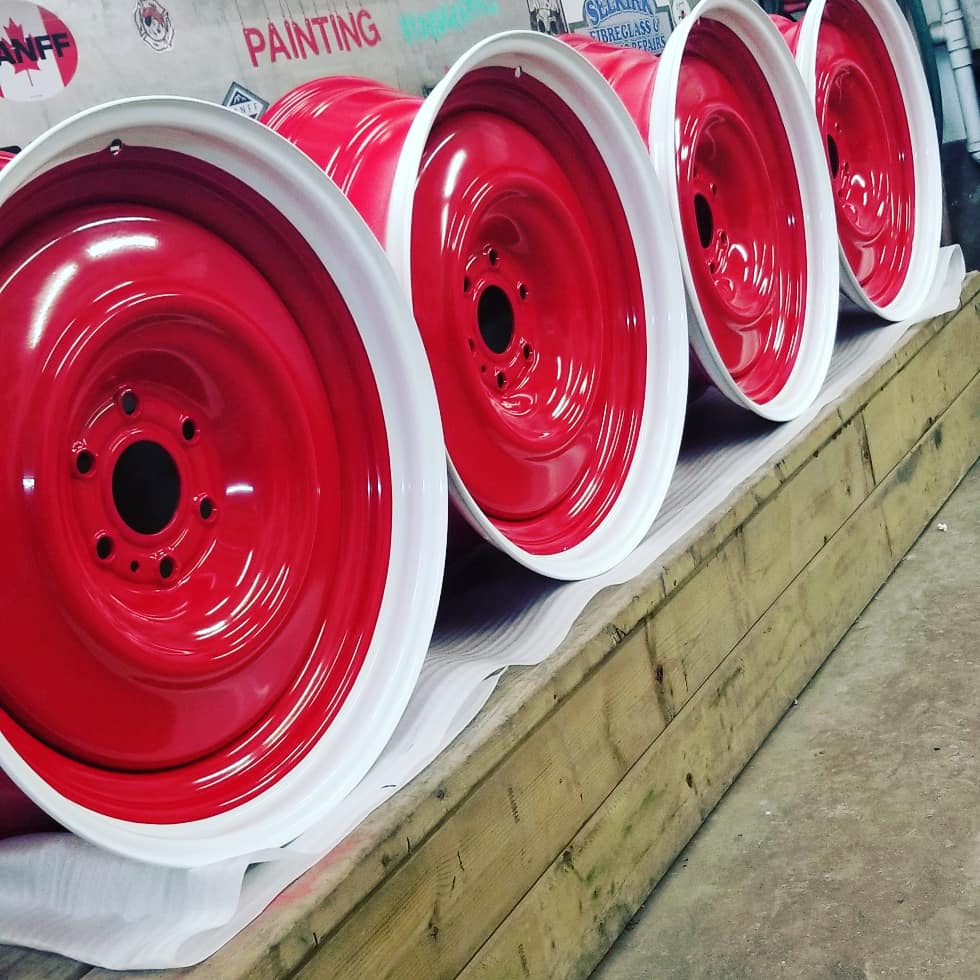 Wheel Rims 22 Red 22