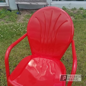 Powder Coated Vintage Lawn Chair