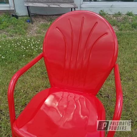 Powder Coating: Patio Furniture,Astatic Red PSS-1738,Vintage Lawn Chairs,Furniture