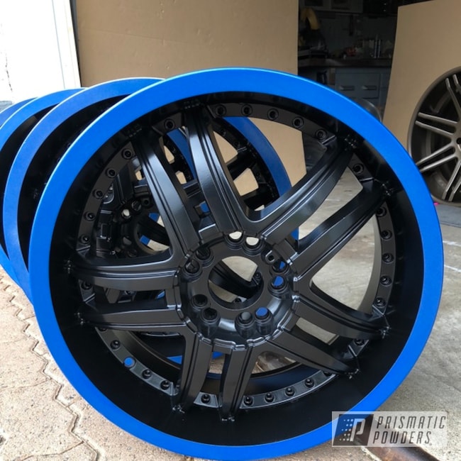 Powder Coated Two Toned 16 Inch Wheels