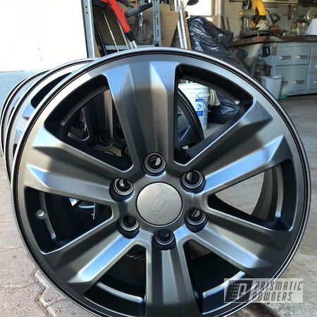 Powder Coating: Matte Black PSS-4455,18” Wheel,18",Automotive,Wheels