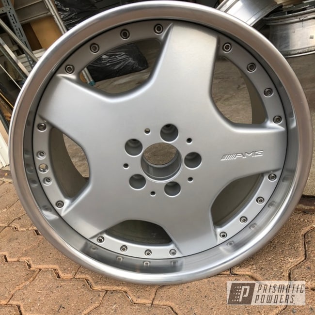 Powder Coated 18 Inch Amg Mercedes Wheel