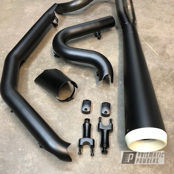 Powder Coated Harley Exhaust System
