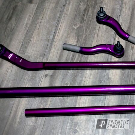 Powder Coating: Teraflex HD Steering Parts,Clear Vision PPS-2974,Off-Road,Illusion Violet PSS-4514