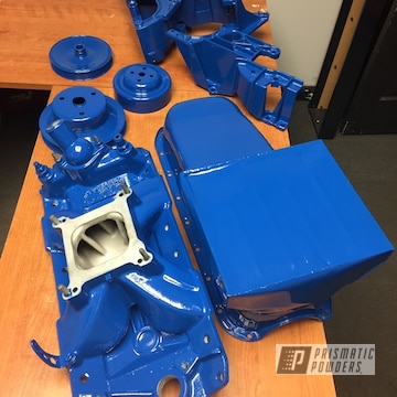 Powder Coated Custom Engine Parts