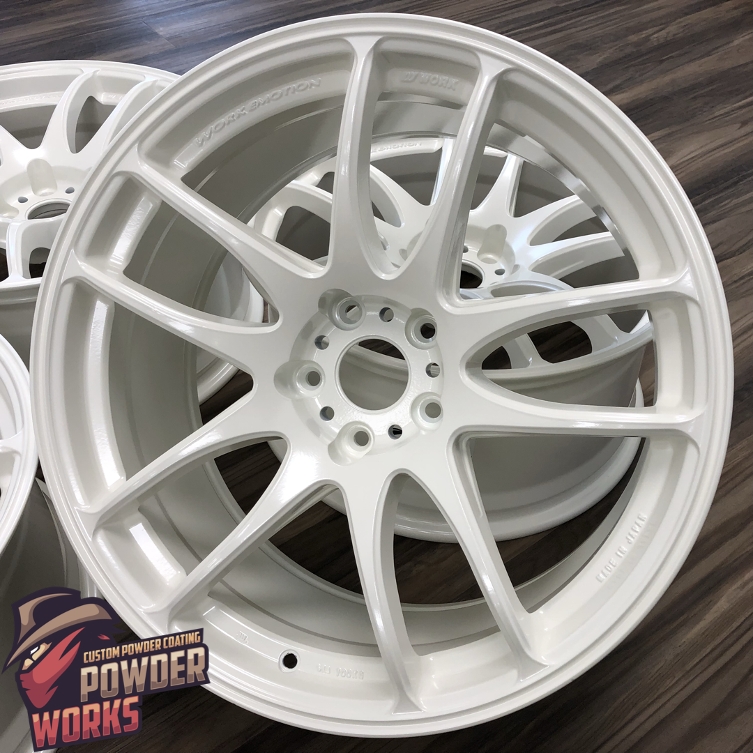 Set of Rims featuring Diamond Pearl | Prismatic Powders