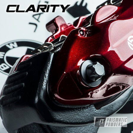 Powder Coating: Clear Vision PPS-2974,Brakes,Brembo,Brake Calipers,Dodge,SRT8,Illusion Cherry PMB-6905,Challenger,driveclarity