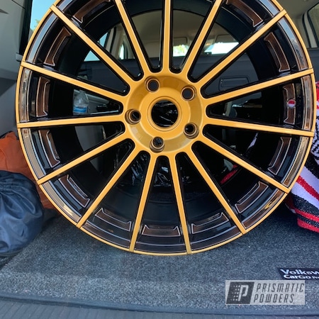 Powder Coating: Wheels,Automotive,2006,Chevy,Corvette,Trans Copper II PPS-2618,Misty Rootbeer PMB-1081
