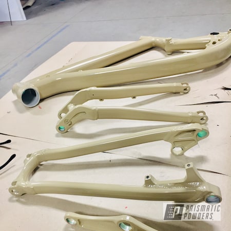 Powder Coating: Thatch Brown PSB-8088,Bicycles,Bicycle Frame