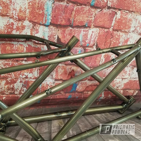 Powder Coating: Bicycles,Clear Vision PPS-2974,Bicycle Frame