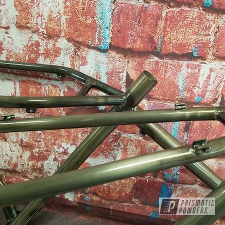 Powder Coating: Bicycles,Clear Vision PPS-2974,Bicycle Frame