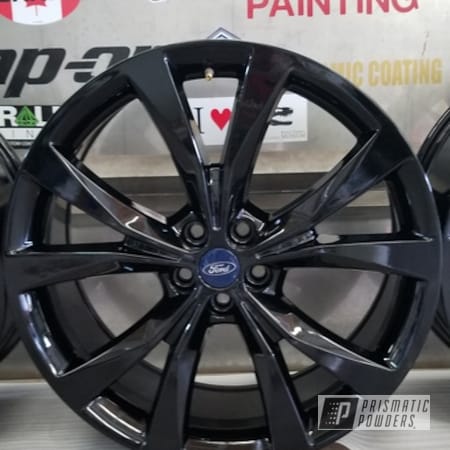 Powder Coating: Ink Black PSS-0106,20" Aluminum Wheels,Ford,20",Automotive,Wheels