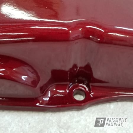 Powder Coating: Valve Cover,Illusion Cherry PMB-6905,Clear Vision PPS-2974,Automotive