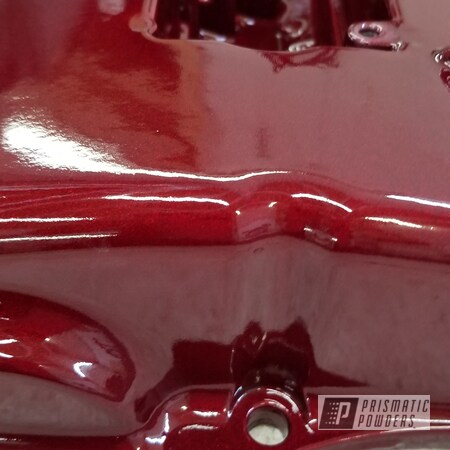 Powder Coating: Valve Cover,Illusion Cherry PMB-6905,Clear Vision PPS-2974,Automotive