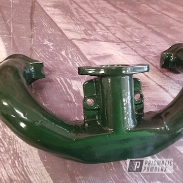 Powder Coated Fir Green Intake Manifold