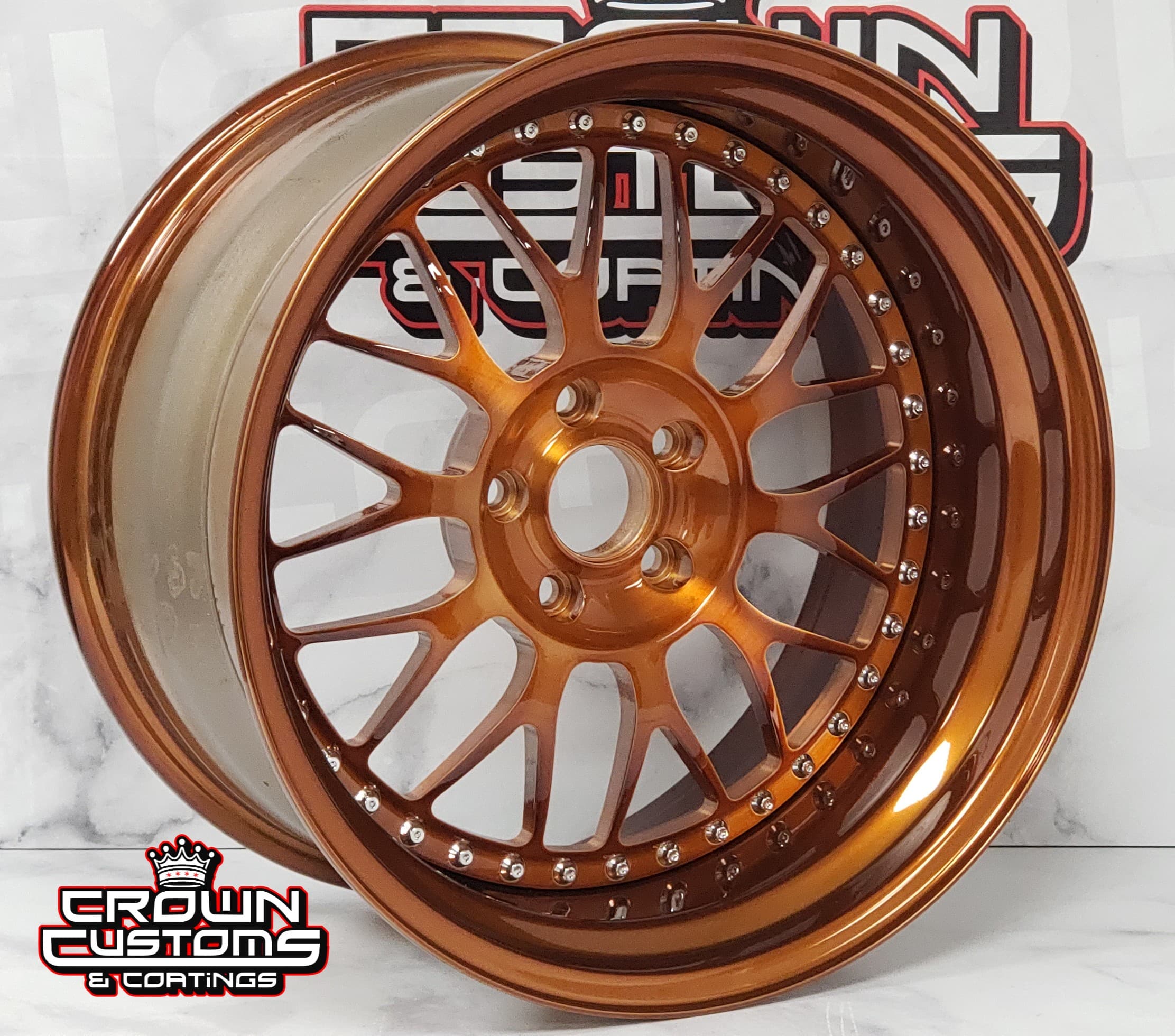 21 In Copper Rims 19