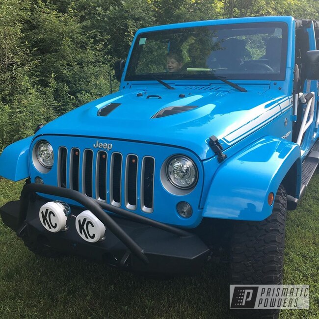 Poison Spyder Jeep Wrangler Bull Bar Coated In Black