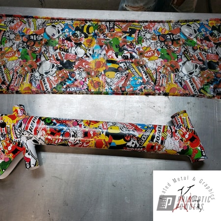 Powder Coating: Custom,Hydrographics,Bicycles,Clear Vision PPS-2974,Polar White PSS-5053,Bike Frame