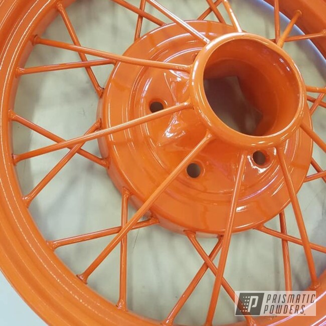 Powder Coated Model A Car Wheels