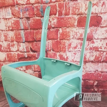 Powder Coated Vintage School Chair