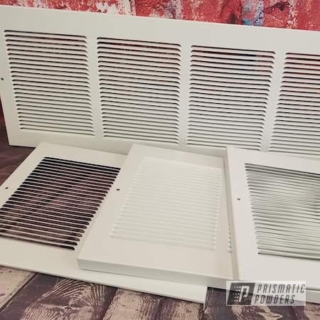 Powder Coating: Household,Off White II PSB-2543,Heat Registers,Air Vents