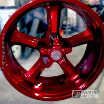 Soft Candy Red Over Super Chrome