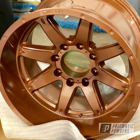 Powder Coating: Copper Frost PMB-5643,Automotive,Wheels
