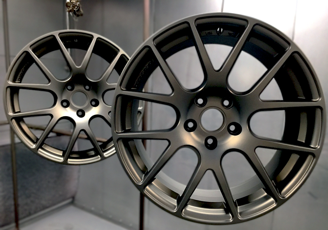 Super Chrome with Matte Tinted Clear Top Coat | Gallery Project ...