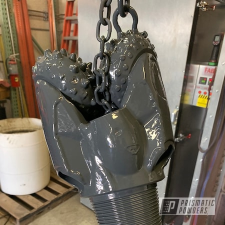 Powder Coating: Miscellaneous,Cannon Grey PSS-2748,Drill Head