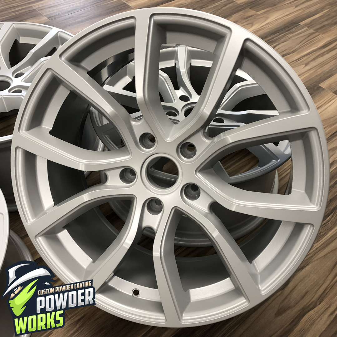 Wheels finished in Star Silver | Prismatic Powders