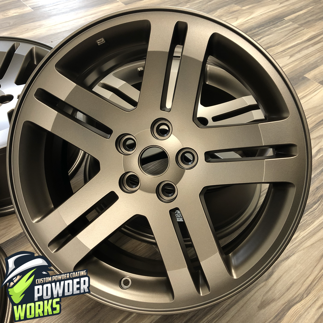 Powder Coated Rims In Metallic Bronze Prismatic Powders powder-coated-rims-in-metallic-bronze-prismatic-powders